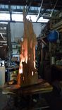 Louisiana Sinker Cypress Floor Lamp Wooden One Of A Kind 2 small