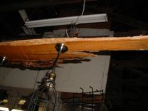 Louisiana Sinker Cypress Specimen Slab 3 Drop Light Fixture 7 Foot Long 5 small