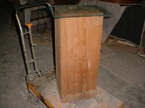 Cypress Beam Accent Table Lighted 4 small