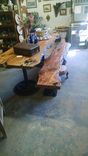 Sinker Cypress Table And Bench Steampunk, Industrial 2 small
