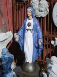 34 In. Immaculate Heart Of Mary Statue Concrete Statues 1 small