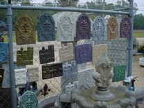 Fleur Di Lis Wall Plaque Or Tile Insert 5 small