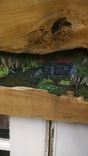 Sold Swamp Art On Cypress Specimen 6 Foot Long!! 2 small