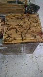 Electrical Etched, One Of A Kind Cheese Boards, Southern Cypress 2 small