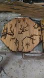 Electrical Etched, One Of A Kind Cheese Boards, Southern Cypress 3 small