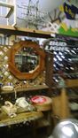 Octagon Shaped Mirror Louisiana Backwater Cypress 1 small