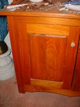 Louisiana Cypress Step Back Bookcase Display Cabinet 4 small