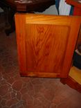 Louisiana Cypress Step Back Bookcase Display Cabinet 3 small