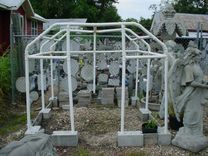 Con~Verta~Stone Greenhouse, Raised Garden, Flower Boarder 1 small