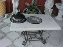 Bar B Que Table Concrete Con Verta Table 2 small