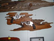 Custom Made Sports, Taxidermy, Cypress Specimen Slabs 3 small