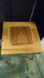 Custom Made Cypress Top Raised Panel Lamp Table 2 small