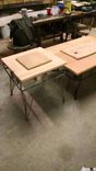 Custom Made Cypress Top Raised Panel Lamp Table 3 small