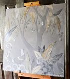 Raised Venetian Plaster Murals 2 small