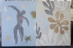 Raised Venetian Plaster Murals 6 small