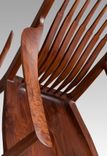 Walnut Maloof Inspired Rocking Chair 5 small