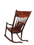 Walnut Maloof Inspired Rocking Chair 3 small