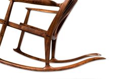 Walnut Maloof Inspired Rocking Chair 1 small