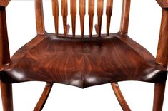 Walnut Maloof Inspired Rocking Chair 2 small