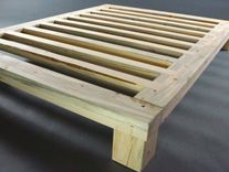 Beetle Kill/ Blue Stain Platform Bed 1 small