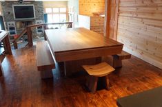 Dining Pool Table Combination Set 1 small
