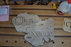 Newborn Name Carving 5 small