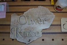 Newborn Name Carving 4 small