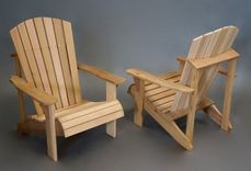 Cedar Adirondack Chairs And Table 1 small