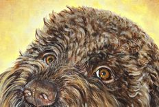 Custom Hand Painted Pet Portraits:18 2 small