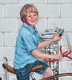 Custom Hand Painted Portrait: 18 2 small