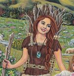 Custom Hand Painted Illustration: 20 2 small