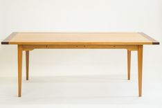 Mahogany + Cocobolo + Ebony Dining Table 6 small
