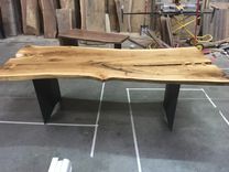 Live Edge White Oak Desk 2 small