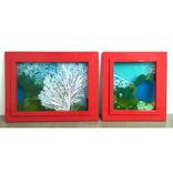 Wall Hanging Glass Panels 5 small