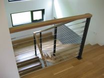 Stainless Cable & Oak Railing 1 small