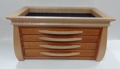 4 Drawer Jewelry Chest With Valet Top 1 small