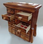12 Drawer Jewelry Chest 4 small