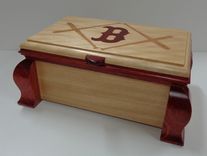 Commissioned Set Of Three Keepsake Boxes 5 small