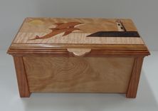 Dolphin Keepsake Box 1 small