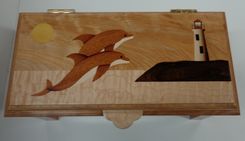 Dolphin Keepsake Box 2 small