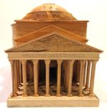 Pantheon Model In Wood 1 small