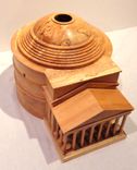 Pantheon Model In Wood 2 small