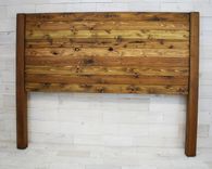 Reclaimed Cedar Horizon Headboard With Posts 4 small