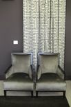 W Hotel Residences - The Terrace - Custom Sofas, Custom Chairs, & Custom Bench In Espresso Stain With Custom Upholstery 4 small