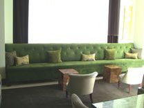 W Hotel Residences - The Terrace - Custom Sofas, Custom Chairs, & Custom Bench In Espresso Stain With Custom Upholstery 1 small