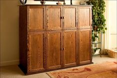 Solid Ash Entertainment Center 1 small