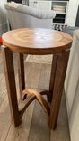 Nautical Inlay On Black Walnut End Table 2 small