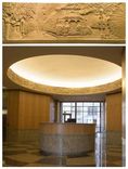 Sacramento City Hall Frieze, "Here & Now" 1 small