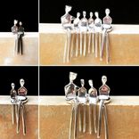 Caress In Silver Plate, 25th Wedding Anniversary 3 small