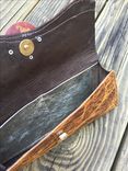 Handmade Leather Embossed Wallet With Handmade Closure Featuring 43 Nascar Richard Petty's Number 5 small